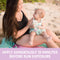 Aveeno Baby Continuous Protection Zinc Oxide Mineral Sunscreen Lotion for Sensitive Skin, Broad Spectrum SPF 50, Paraben- & Tear-Free, Sweat- & Water-Resistant, Travel-Size, 2 x 3 fl. oz Aveeno