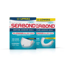 Sea Bond Secure Denture Adhesive Seals Multipack, Zinc Free, All Day Hold, Mess Free, Original Uppers and Lowers- 30 each Just for Men