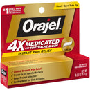 Orajel 4X for Toothache & Gum Pain: Severe Cream Tube 0.33oz- from