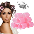 Hair Rollers,12 Pack Self Grip Hair Curlers,Self Grip Rollers for Hair,Salon Hairdressing Curlers for Women,DIY hairstyle (Large) Bevisun