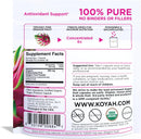 Organic Dragon Fruit Capsules, Freeze-Dried: 60 Capsules Infinity Warehouse
