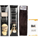 GEX Wig Grip Band Adjustable Wig Comfort Band with Adjustable Hook and Loop Fastener Non Slip Breathable Thin Head Hair Band to Keep Wig Secured and Prevent Headaches (Brown) gexworldwide