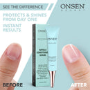 Onsen Cuticle Cream 1pk, Cuticle Oil in Deep Action - Japanese Natural Healing Minerals Nail Care Serum and Butter, Sooth, Repair, and Strengthen Cuticles and Nails, Visible Results, Non-Greasy - 1oz Onsen Secret