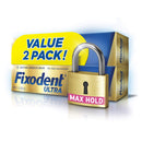 Fixodent Ultra Max Hold Denture Adhesive, 2.2 Ounce, Pack of 2 Fixodent