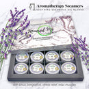 Shower Bombs Gift Set- 8 Aromatherapy Shower Steamer Vapor Tablets with Lavender Essential Oil for Vaporizing Spa Shower. Bath Bombs for Shower, Shower Melts - Gift for Men and Women Mineral Me California