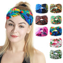 Headbands for Women, Bohemian Style Yoga Elastic Headwraps Head Wrap Hair Band 8 Pack (Style-3) ZUOSIVNAT
