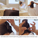 Microfiber Hair Drying Towel for Curly Hair - Smooth Microfiber, Ultra-Fine and Untextured - Fast-Drying, Undamaged, Tangle-Free Hair - (40 x 27.5 inches) - Black - The Perfect Haircare (2) THE PERFECT HAIRCARE
