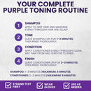 Tea Tree Purple Shampoo & Conditioner Set for Bleached, Silver & Gray Hair Infinity Warehouse