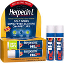 Herpecin-L Lip Protectant/cold Sore & Sunscreen Lip Balm Twin Pack Herpecin-L