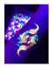 Temporary Tattoos for Adult Women - 3 Sheets - Black Big Koi Fish Kanji Love Skeleton Heart Hand Skull Lotus Sleeve Adults Tattoo d'IRIS studio