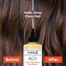 dpHUE Apple Cider Vinegar Hair Rinse, 8.5 oz - Shampoo Alternative, Scalp Cleanser & Post Workout Rinse - Removes Buildup & Sweat - Protects Natural Hair Oils Infinity Warehouse