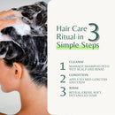 Peppermint Shampoo and Conditioner with Castor Oil & Biotin, Soothes Dry, Itchy Scalp, Strengthens Hair, Reduces Thinning & Hair Loss, Promotes Growth, Adds Volume, Sulfate-Free, 16 fl oz Each Infinity Warehouse