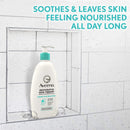 Aveeno Restorative Skin Therapy Sulfate-Free Body Wash for Sensitive, Distressed, Dry Skin, Gentle Cleanser with Oat, Formulated without Parabens, Fragrances & Soaps Aveeno