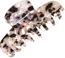 YOU BEAUTIFUL, Large Hair Claw Clip 4.1", Exquisite Colors, Strong Hold Celluloid French Butterfly Jaw Clips For Women, Hairclip With Protective Jewelry Bag You Beautiful