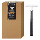 BIC Bic metal men's disposable shaving razors, single blade, 30 count (6 packs of 5 razors), 30 Count BIC