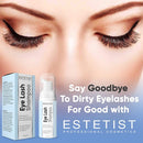Eyelash Extension Shampoo & Brush - Gentle Aftercare Foaming Lash Cleanser Kit & Makeup Remover - For Home & Salon Use ESTETIST Store
