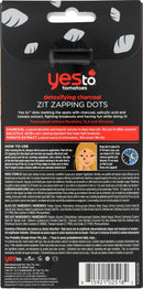 Yes To Tomatoes Detoxifying Charcoal Zit Zapping Dots, Red, 24 Count (1025182) Yes To