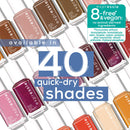 essie expressie Quick-Dry Vegan Nail Polish, Saffr-On The Move, Warm Brown Orange, 0.33 Ounce essie