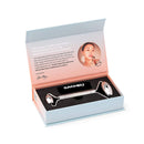 The Original Stainless Steel Face Roller with Travel Pouch, Dual sided - By SACHEU Sacheu
