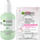 Garnier SkinActive Green Labs Canna-B Pore Perfecting Serum Cream Moisturizer, Fragrance Free, SPF 30 and Niacinamide Vitamin B3 and Cannabis Sativa Seed Oil + Micellar (In Carton)(Package May Vary) Garnier Store