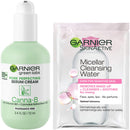 Garnier SkinActive Green Labs Canna-B Pore Perfecting Serum Cream Moisturizer, Fragrance Free, SPF 30 and Niacinamide Vitamin B3 and Cannabis Sativa Seed Oil + Micellar (In Carton)(Package May Vary) Garnier
