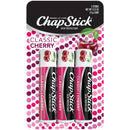 ChapStick Classic Cherry Lip Balm Tube, Flavored Lip Balm for Lip Care on Chafed, Chapped or Cracked Lips - 0.15 Oz (Pack of 3) Chapstick