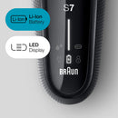 Braun Electric Razor for Men Flex Head Foil Shaver with Beard Trimmer, Rechargeable, Wet & Dry, 4-in-1 SmartCare Center and Travel Case, Black, 6 Piece Set Braun