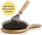 Boar Bristle Hair Brush Set for Women & Men - Wooden Comb & Detangling Hair Brushes for Women Long, Thick, Thin, Fine, Curly & Tangled - Natural Detangler Hairbrush & Comb Stocking Stuffers Gift set Ineffable Care
