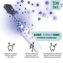 ION-Sei Electric Toothbrush | Battery Powered Smart Sonic Technology | Ultra Soft for Sensitive Teeth and Gums | Lake Blue ION-Sei