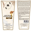 Joem Organicare Liquid Soap Body Wash Biodegradable Foam Agents Natural Ingredients (Oatmeal, Milk, & Honey, 9.30oz) JOEM