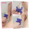 tweexy Wearable Nail Polish Holder Ring, Fingernail Polishing Tool, Manicure and Pedicure Accessories (Star Spangled) tweexy