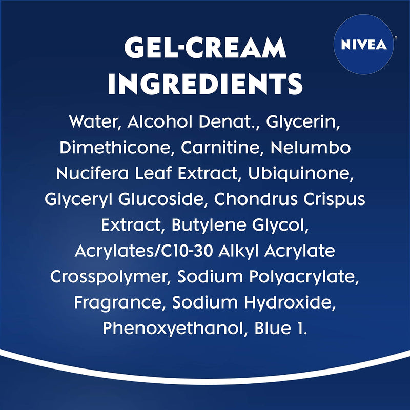 NIVEA Skin Firming Variety Pack with 16.9 Fl Oz Body Lotion and 6.7 Oz Gel-Cream NIVEA