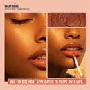 Kaja Lip Tint - Vacay Shine | Glowy, Nourish, Sheer Finish, Travel Size, 01 Beachy Nude, 0.12 Oz Kaja
