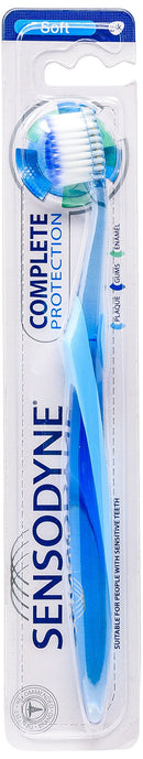 SENSODYNE Complete Protection Soft Toothbrush Specially Design for Sensitive Teeth 1 Pack Sensodyne Store