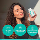 Women's Balance Hair Growth Supplements, Ages 45 and Up, Customer Proven for Visibly Thicker Hair and Scalp Coverage, Soy-Free, Made with 26 Ingredients Including Beta Carotenes - 2 Month Supply Infinity Warehouse