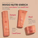 Wella Professionals Invigo Nutri-Enrich Shampoo Deep Nourishing For Dry & Damaged Hair oz Infinity Warehouse