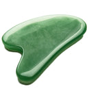 Gua Sha Massage Tool for Facial and Body Massage, Jade Gua Sha Tool Green Aventurine, Gua Sha Stones and Lymphatic Drainage Tool INOTKA