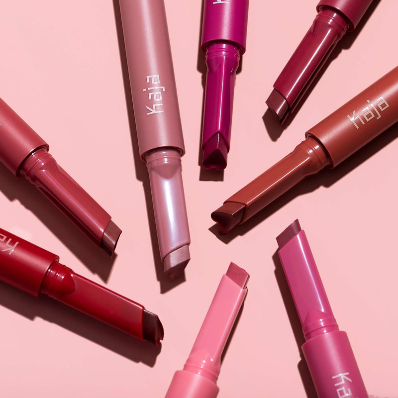 KAJA Heart Melter | Lip Gloss Stick | 05 Hunny Bun - peppy pink nude | Cruelty-free, Vegan, Paraben-free, Sulfate-free, Phthalates-free, K-Beauty Kaja