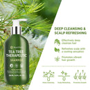 Roycederm Tea Tree Antifungal Care Bundle: Body Wash & Shampoo for Skin and Scalp Health Infinity Warehouse