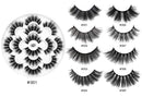 DYSILK 7 Pairs 6D Mink Eyelashes Faux Mink Long Dramatic False Eyelashes Fluffy Extension Eyelashes Pack Soft Thick Handmade Fake Eyelashes Makeup Reusable Lashes(001) DYSILK Store