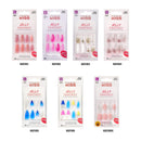 KISS Jelly Fantasy Translucent Nails Amazing Gel Look Ultra Smooth Finish Sculpted Nail - KGFJ04 Kiss Products, Inc.