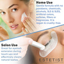 Eyelash Extension Shampoo & Brush - Gentle Aftercare Foaming Lash Cleanser Kit & Makeup Remover - For Home & Salon Use ESTETIST Store