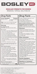 BosleyMD Women's 2% Minoxidil Treatement for Hair Loss and Hair Regrowth, Extra Strength Topical Solution, 2 fl oz (2 Pack) martinandmark.com