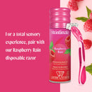 Skintimate Raspberry Rain Moisturizing Shave Gel for Women, 7oz (3 Pack) Skintimate