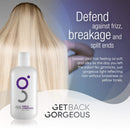 Purple Conditioner for Blonde Hair by GBG – 3min Mirror Shine Daily Restoration Mask Transforms Brassy, Yellow Dinge in Highlighted, Grey or Blonde Hair – MIT & Paraben Free Blue Hair Mask Toner 8oz Get Back Gorgeous