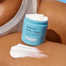 frank body Barrier Body Cream | Deep Hydration for Dry, Itchy, Reactive Skin with Ceramides, Panthenol & Niacinamide | Vegan, Cruelty Free | Peach Scent | 7.77 oz / 230 ml Infinity Warehouse