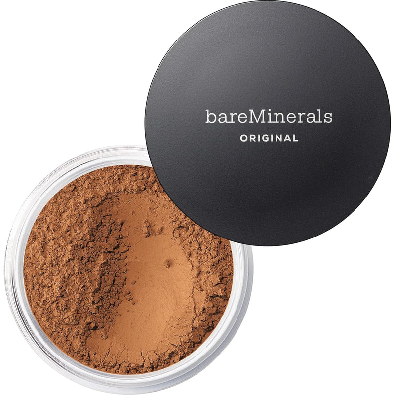 bareMinerals Original Loose Powder Foundation SPF 15, Lightweight Mineral Loose Powder Foundation Makeup, Buildable Coverage, Talc Free, Vegan Infinity Warehouse
