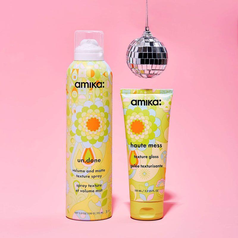 Amika Un Done Volume and Matte Texture Spray Unisex 1 oz amika