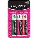 ChapStick Classic Spearmint, Cherry and Strawberry Lip Balm Tubes Variety Pack - 3 Count (Pack of 1) Chapstick
