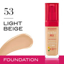 Bourjois Healthy Mix Anti-Fatigue Medium Coverage Liquid Foundation 53 Light Beige, 30ml, 29199601053 Bourjois
